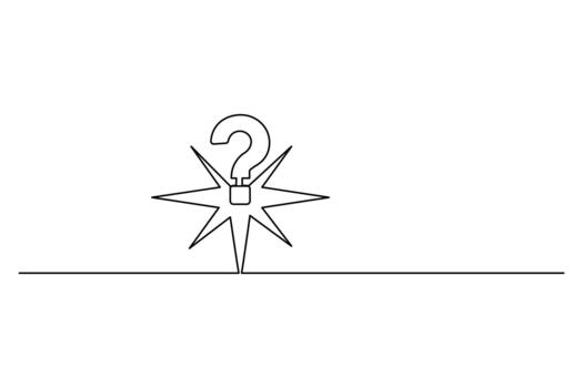 duda explosión resumen marca pregunta conmoción misterio lineal estilo blanco antecedentes vector