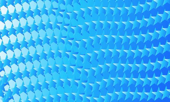Blue Gradient Interlocking Star Pattern Abstract Background vector