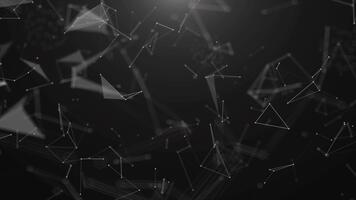 netwerk, lus, energie . plexus achtergrond beweging video