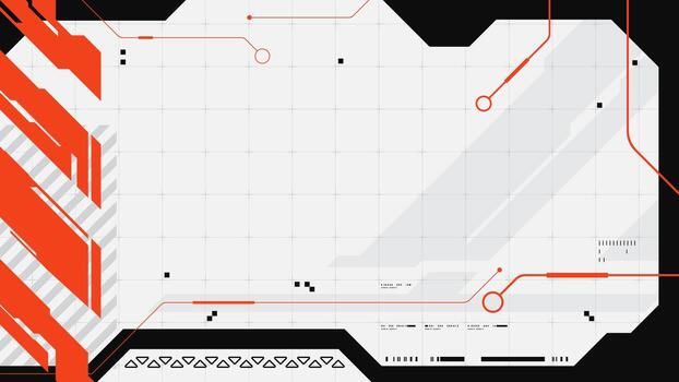 retro futuristic and sci-fi background with cyberpunk style design vector