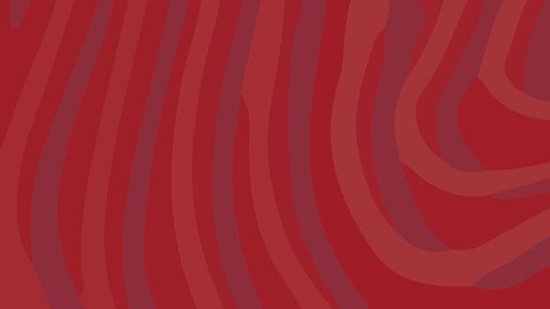 A red background with a wavy pattern vector