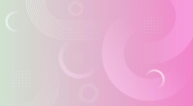 Abstract background with soft pink circles and smooth glowing gradients. vector