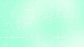 Mint green soft gradient background with delicate grid line elements The minimal abstract layout suits modern design themes and global celebrations such as New Year or digital event graphics video