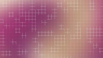abstrato pano de fundo com suave bege e magenta gradiente tons apresentando brilhando branco rede linhas ideal para moderno Projeto temas global celebração visuais e criativo digital projetos video