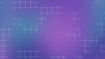 Blue purple gradient background with white geometric grid lines creating a modern abstract pattern Ideal for global tech events digital design futuristic branding and creative visual projects video