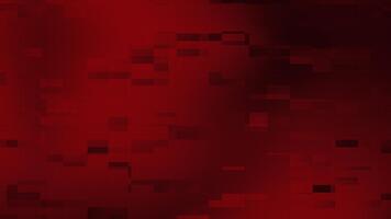Red glitch background with pixelated block shapes for a visually striking digital effect. Ideal for techthemed designs or futuristic projects. video