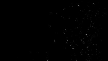 Sombrio fundo poeira partículas efeito video