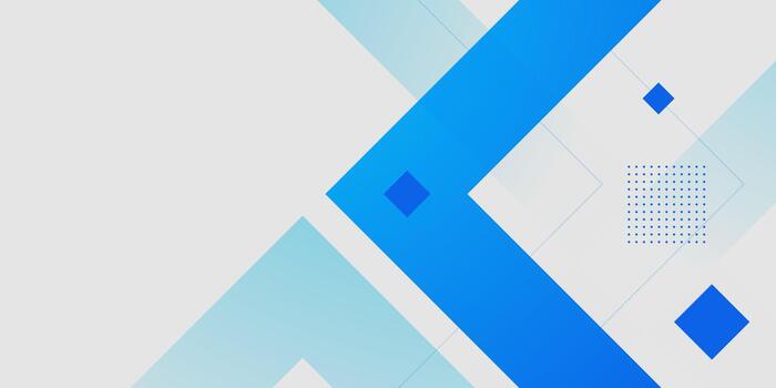 Abstract bright bright banner background with blue arrow shapes element on white color concept design. Cool banner background. vector