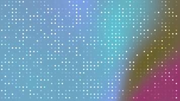 Abstract background, Abstract background with glowing dots in different colors, seamless motion design loop, Stock royalty free . video