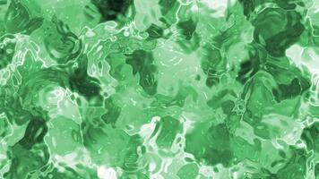resúmenes el plastico agua a, resumen verde líquido textura con fluido olas creando un fascinante y dinámica fondo, valores realeza gratis . video
