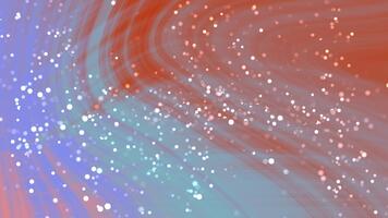 abstracts snurra partiklar, abstrakt bakgrund av virvlande färger med gnistrande bokeh effekt för konstnärlig mönster, stock royalty fri . video