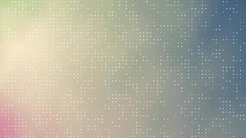 Abstract background, Abstract background animation with moving white dots on a colorful gradient backdrop., Stock royalty. video