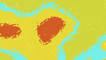 abstrakt Hintergrund, abstrakt bunt Animation mit Flüssigkeit Flüssigkeit Formen und hell beschwingt Farbe Übergänge, Lizenzgebühren kostenlos Aktie. video