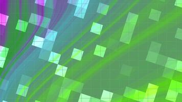 Abstracts Twirl Blink Square, Abstract colorful background animation with geometric squares and flowing shapes, bright colors, Stock royalty. video