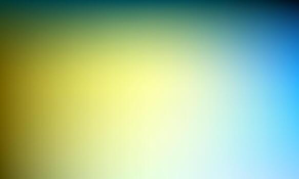 soft blended yellow blue gradient background creating smooth abstract atmospheric design for various projects vector