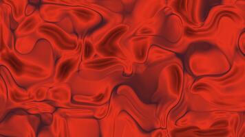 abstracts plast, abstrakt röd flytande strömmande och vinka bakgrund med slät, dynamisk rörelse design, stock royalty fri . video