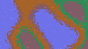 bakgrund abstrakt, abstrakt färgrik flytande animerad bakgrund med rör på sig former och texturer i slinga, stock royalty fri . video