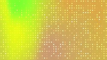 abstrakt Hintergrund, abstrakt Hintergrund von ziehen um Punkte mit ein Gradient von Gelb und Orange Farben, Lizenzgebühren kostenlos Aktie. video