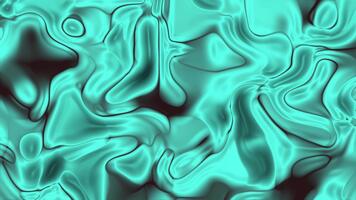 abstracts plast, abstrakt strömmande flytande kricka bakgrund med mörk skuggor skapande en slät, glansig se, stock kungligheter. video