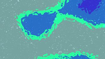 astratto sfondo, astratto fluido movimento sfondo con vivace colori e dinamico biologico forme, looping, azione reali gratuito . video
