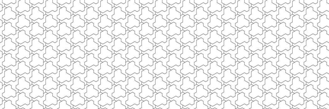 seamless geometric black line pattern for design and background. vector
