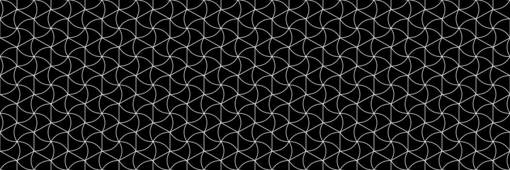 seamless geometric white line pattern for design and background vector