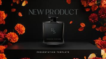 Perfume Spring Product Launch Presentation template