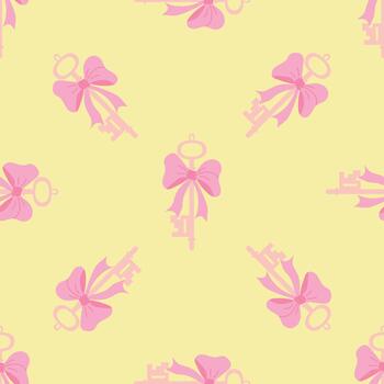 sin costura modelo con llaves y arcos interminable texturas para tu diseño vector