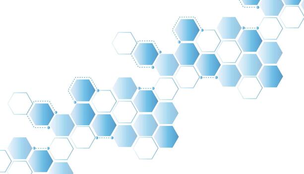 abstract geometric blue texture background. blue hexagon background texture. vector