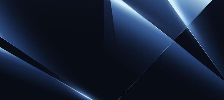 Modern Dark Blue Abstract With Glowing Diagonal stripe and Geometric Background vector