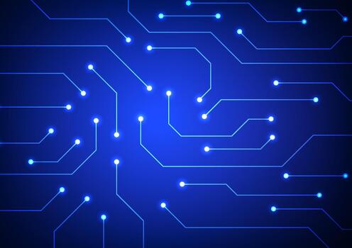 digital tecnología circuito antecedentes. futurista circuito tablero y red concepto. diseño para pastilla sistema datos ciber virtual y fondo. vector