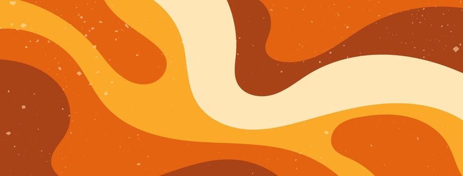 Groovy color abstract background. vector