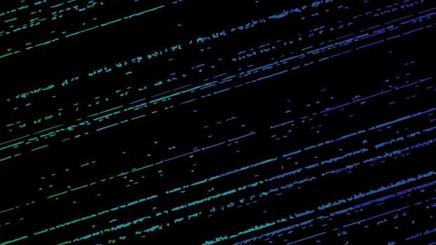 resumen digital falla Arte con vistoso líneas. vector