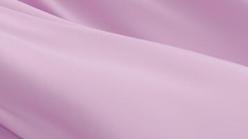 liscio rosa magenta tessuto onda dolcemente la creazione di elegante minimo sfondo dolce pieghe fluente struttura chiarezza calma movimento delicato superficie purezza design pulito armonia sereno astratto visivo morbidezza video