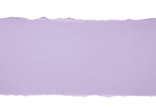 fragmenté lilas papier bande isolé sur une rigide transparent Contexte une subtil texturale détail png