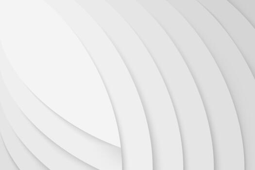 Abstract white background with papercut style. horizontal layout illustration with shadow effect vector