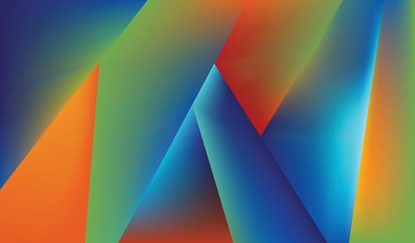 colorful gradient abstract background template design vector