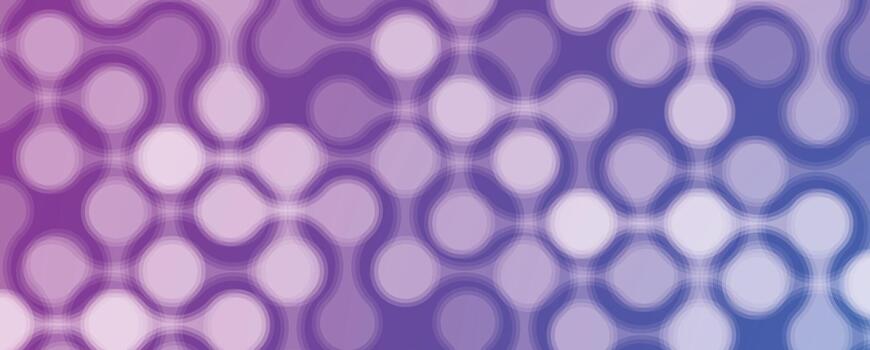 Abstract science background with metaball shapes vector