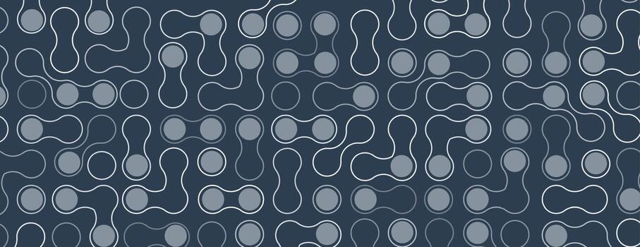 Metaballs shapes abstract geometric background vector