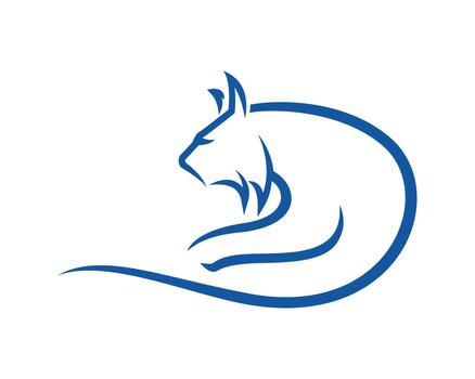 Lynx and Bobcat Side View vector