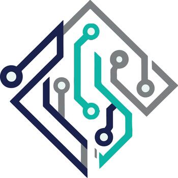 creativo circuito tablero diseño digital activo para innovador tecnología conceptos vector