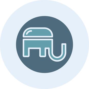 Analysis Color Block Badge vector