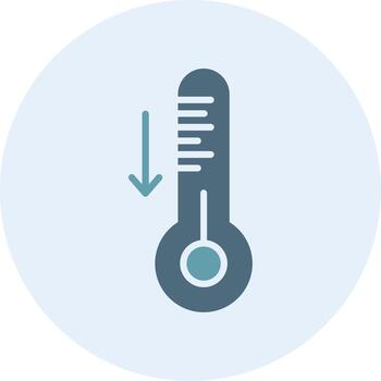 Statistical Chart Minimal Design Badge vector