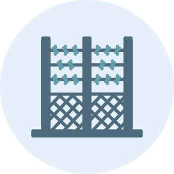 Joystick Clean Frame Object vector