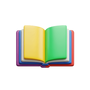 colorida empilhado livros com aberto Páginas representando conhecimento Educação e Aprendendo conceitos png