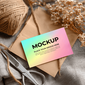 attività commerciale carta modello con rustico elementi e pendenza design psd