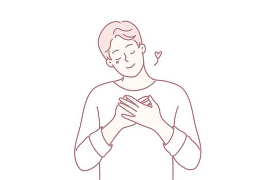 profound gratitude conveyed, genuine appreciation expressed through thoughtful actions, deep gratitude sincerely shown through compassionate and considerate expressions of appreciation vector