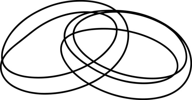 resumen negro líneas intersectando en blanco antecedentes vector