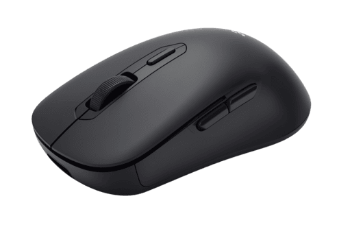 schwarz kabellos Computer Maus entworfen zum glatt präzise modern Digital verwenden. png