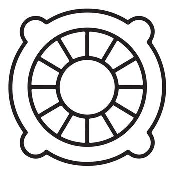 Mood Tracker Minimal Out Line vector